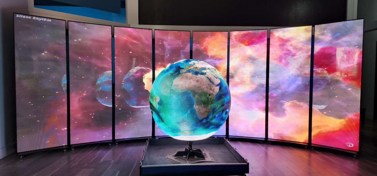 Sphere Rear Screen 39-Inch Digital Spheres - Screen Solutions International - Holographic ...