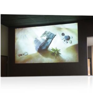 Rigid front projection screen