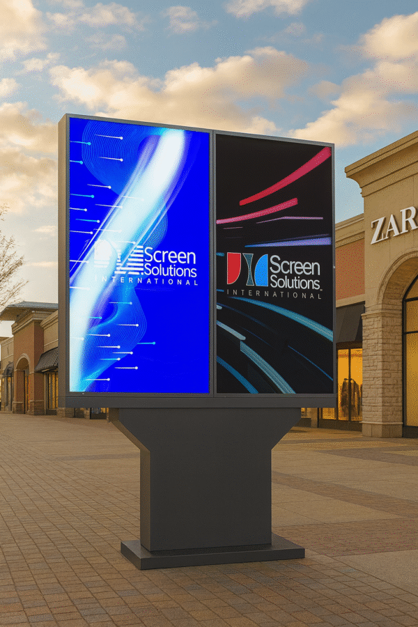 dual-screen outdoor highbright