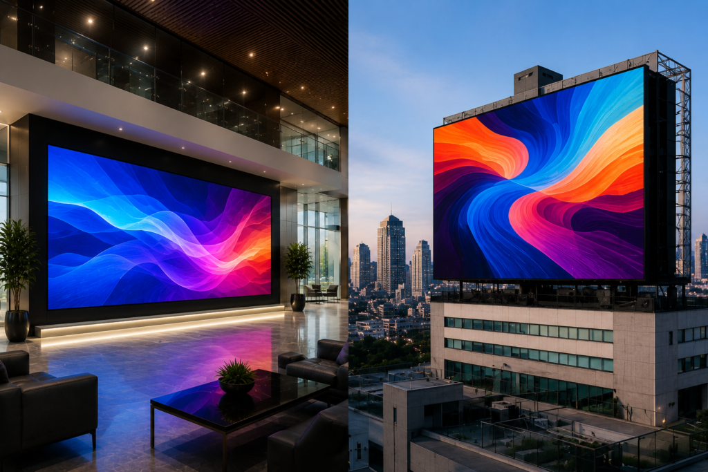Indoor vs. Outdoor LED