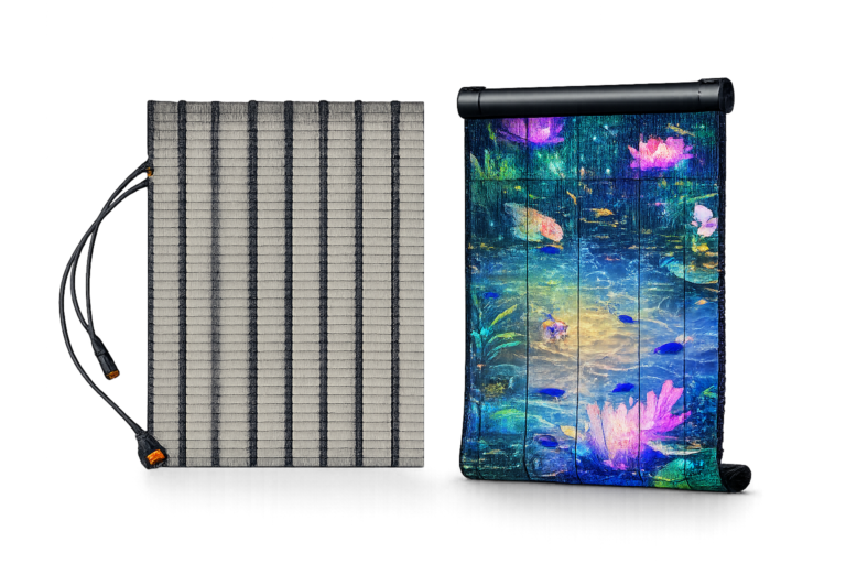 Tileable Roll-Up LED