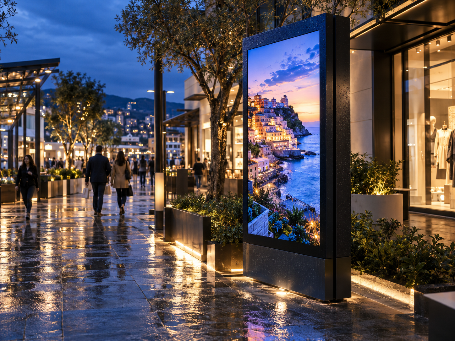 Weather guard outdoor displays