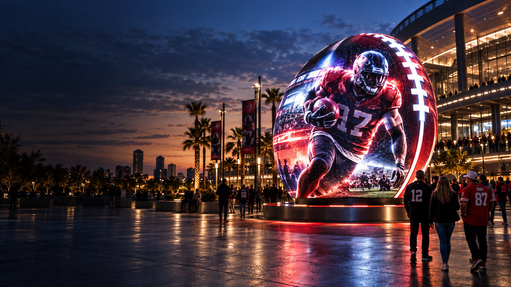 SSI immersive football experience